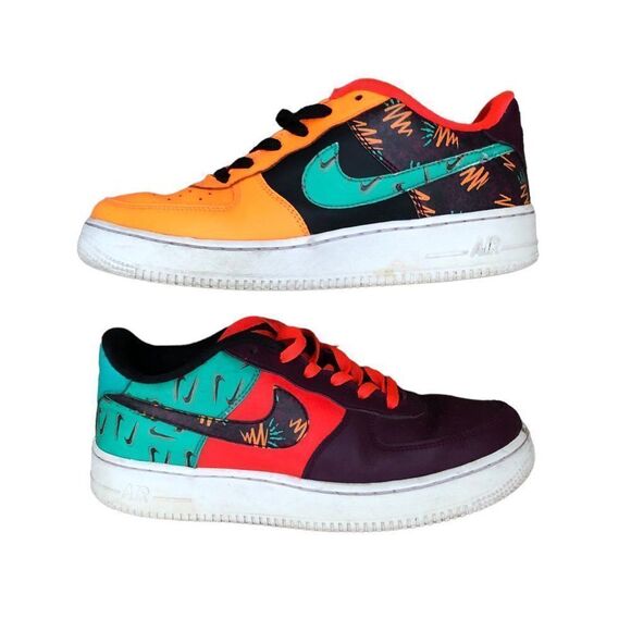 RARE 2018 Nike Air Force 1 Low What The 90s Size 8.5 - Picture 11 of 16